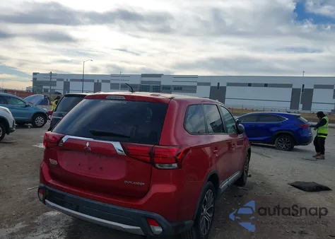 2016 Mitsubishi Outlander Es z USA, uszkodzony, nr VIN JA4AD2A33GZ021969